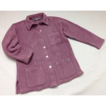 Wmns Heavy Weight Sherpa Car Coat Length Jacket Eggplant